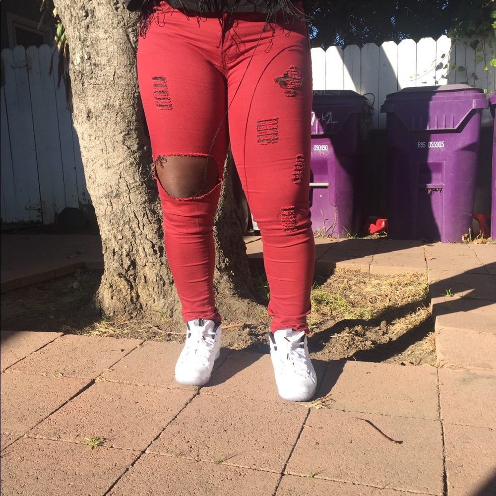 Ripped jeans